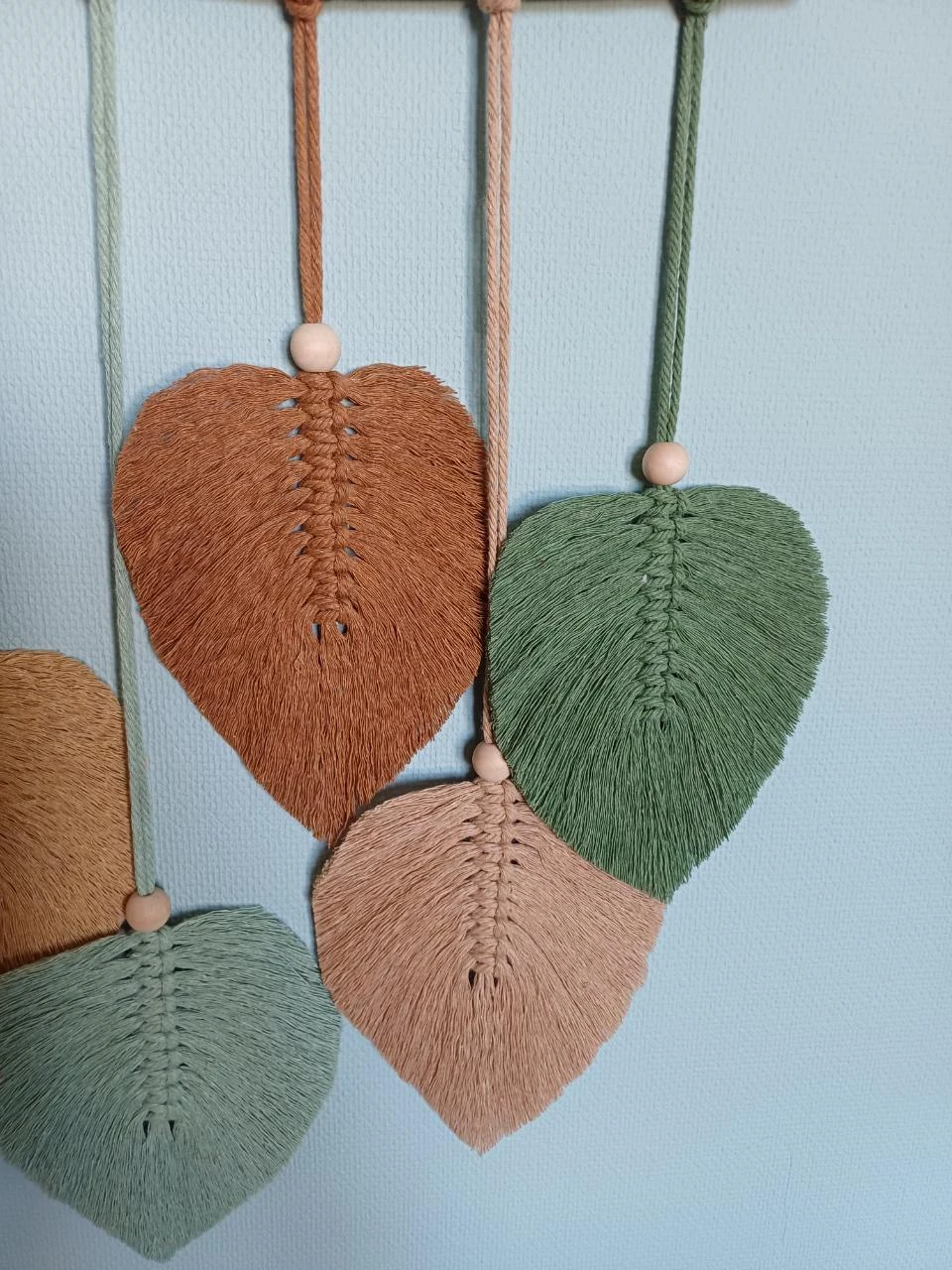 Decoración mural de macramé – photo 2